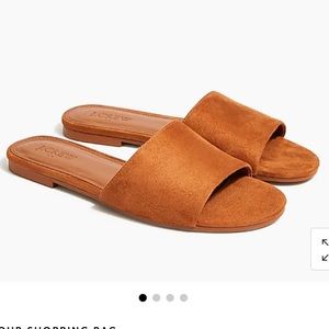 J Crew One-strap slide sandals Size 9